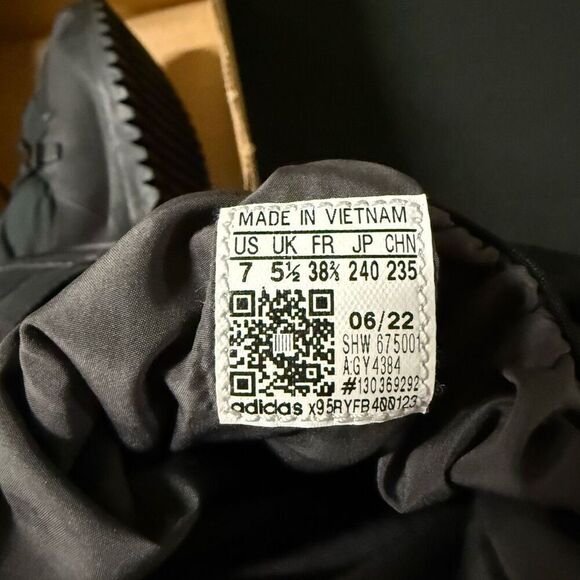 Adidas Stella McCartney Asmc Cold.rdy Black Winter Boots 7 - Picture 6 of 7